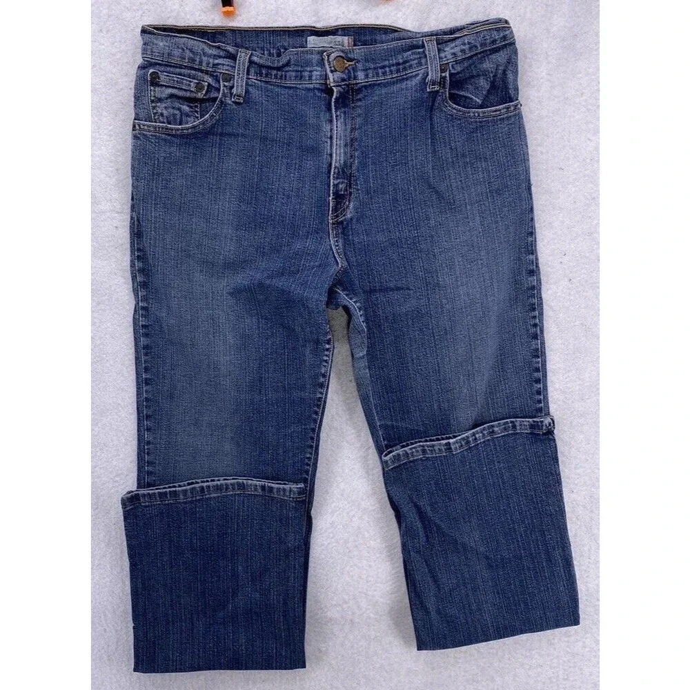Levi's  550 Jeans Women Size 16 Boot Cut High Rise Relaxed Fit Denim Vintage - Picture 10 of 13